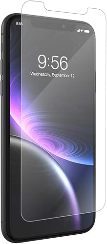 ZAGG - Protector invisible de crista con protección de visión - Bloquea la luz azul y el 99 % de la luz UV de tu dispositivo. Hecho para Apple