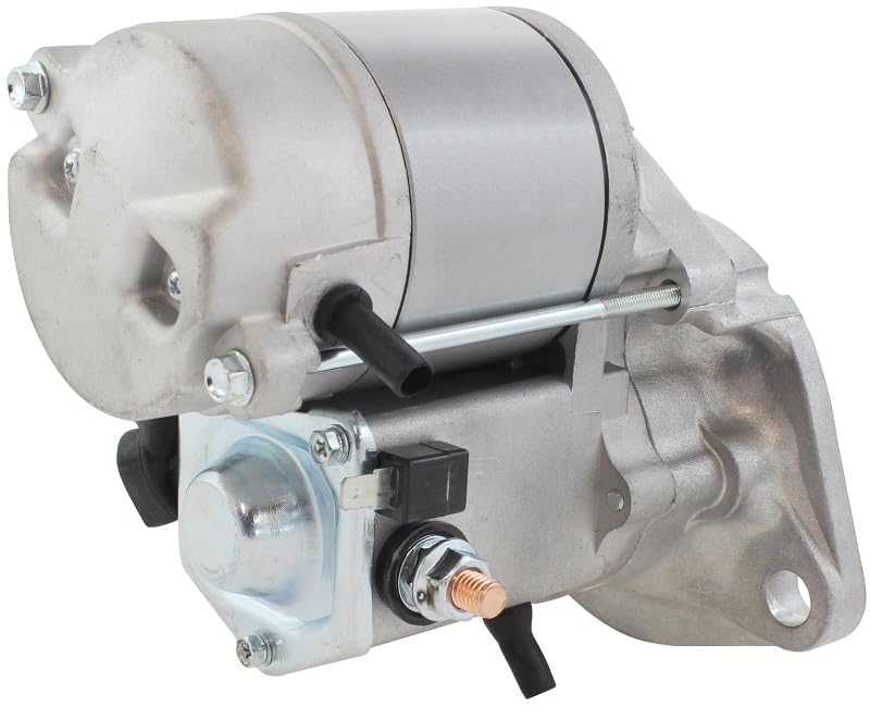 New Premium Grade USA Made! Starter Compatible with Massey Ferguson Ag Tractor MF-1240 MF-1250 MF-1260 Iseki 3-91 Diesel 1992-2002, Challenger MT265 MT275 MT285 MT285H 02 03 04 Replaces 3708282M93