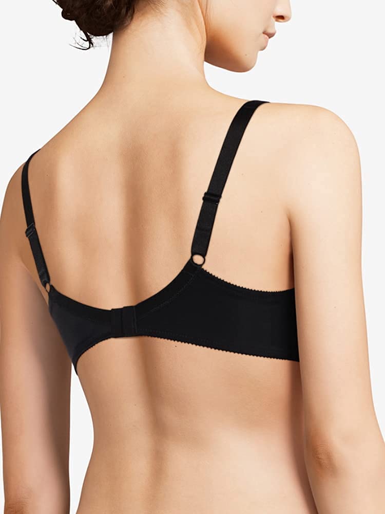 Reggiseno a balconcino, Chantelle Basic Invisible, (Memory Form) Nero (11) 2E