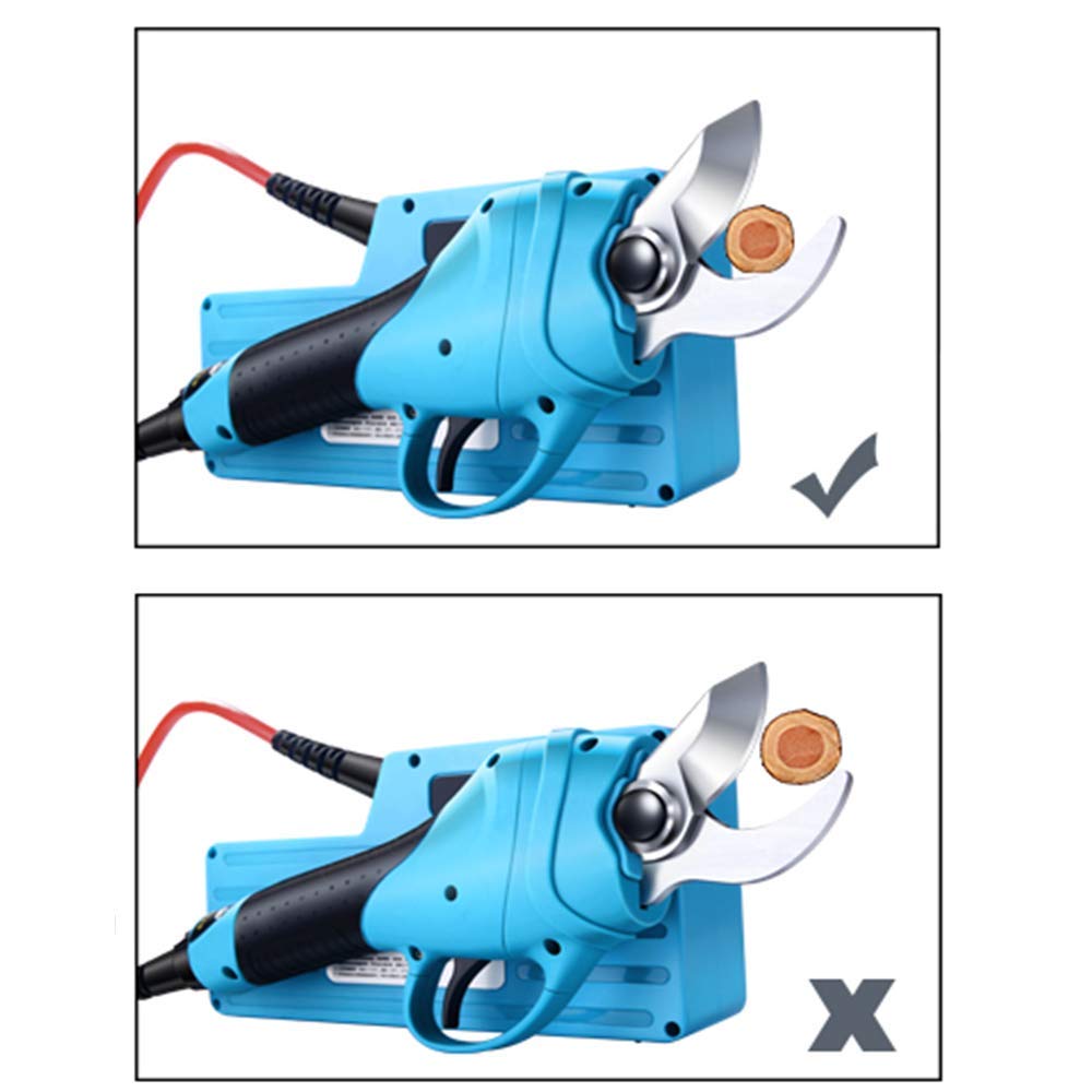 Elektrische Gartenschere, Trimmer, 0–45 Mm Schnittdurchmesser, Gartenobstbaumbüsche, Trimmerschere Für Gartenbaumstämme, 240 V, 8–11 Stunden Betrieb