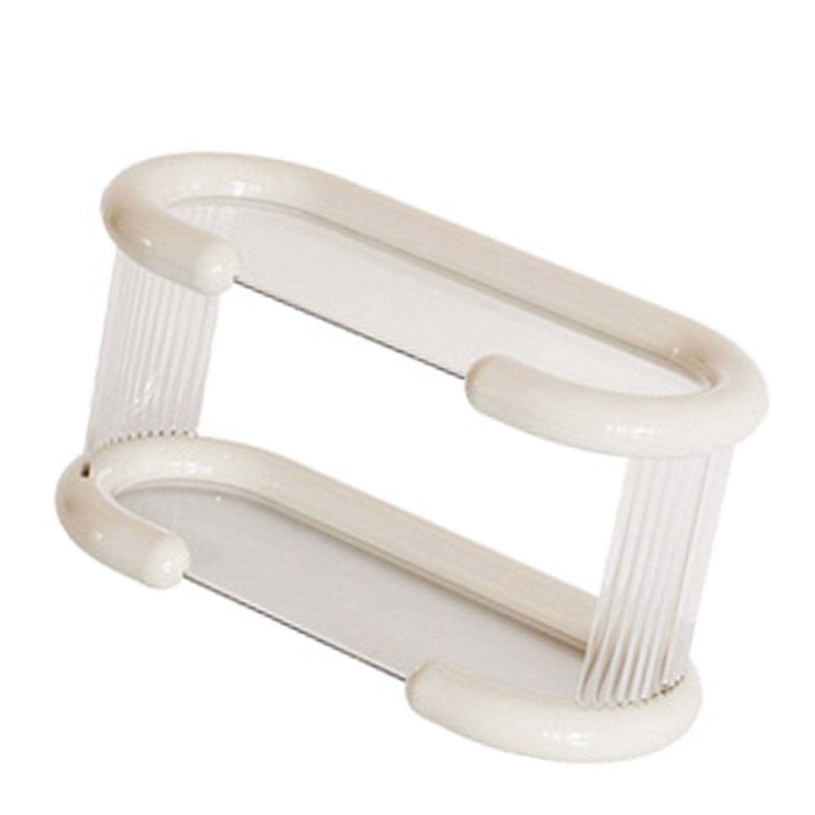 Tfaoys White Multi Layer Desk Cup Rack Versatile Desk Cup Storage Shelf With Multiple Tiers For Organized Tabletops Holder Organizers