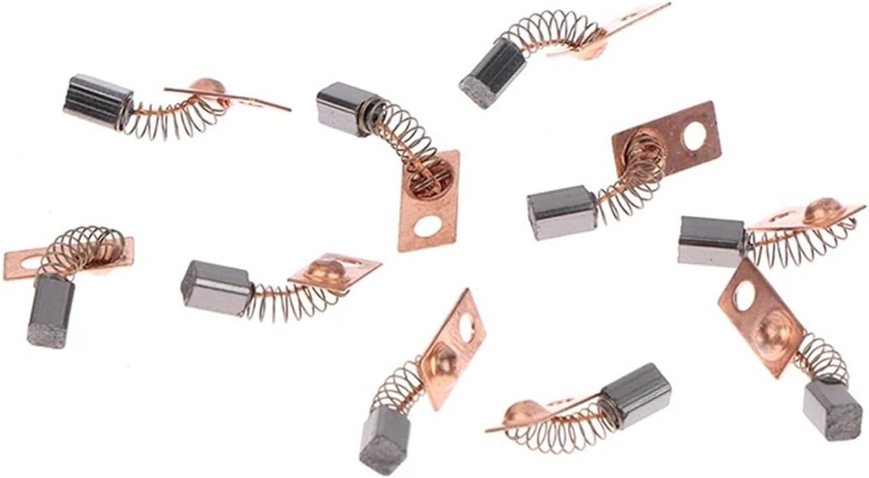 200個 3X3X4.5MM 電動モーターカーボンブラシ 歯科用グラインダーマイクロモーターハンドピース交換用