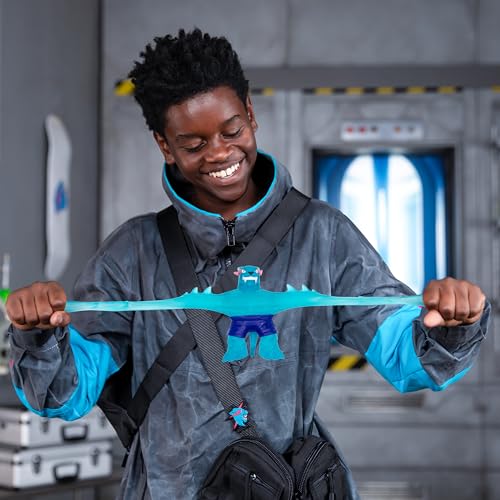 MrBeast Lab – dehnbarer Iconic Panther der Heroes of GOO JIT Zu; Drücke und dehne den Panther von MrBeast bis zu 3X in Seiner Größe; Sammle alle 3 Figuren; Iconic, Hypercharged und Legendary Panther