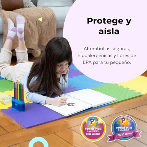 La Mejor Selección de Tapetes de fomi para niños los 10 mejores. 30 Imagen adicional