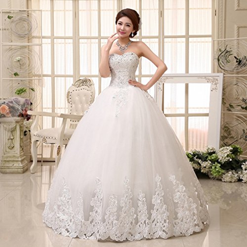 Robe de mariée princesse élégante et moderne de style Qi en taille S