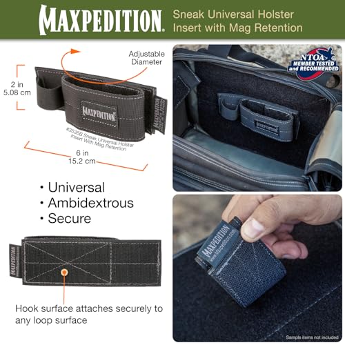 Image of Maxpedition Gear Sneak Universal Holster Insert with Mag Retention