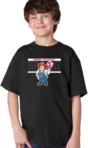 Miniatura 10 de CornBorn Camisetas de voleibol de Nebraska para niños jóvenes  Elige tu diseño