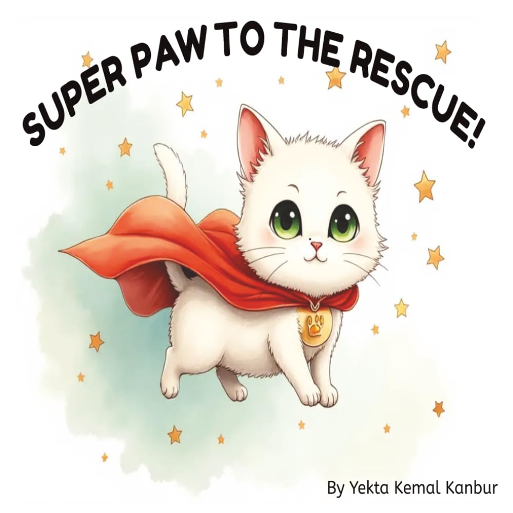Super Paw to the Rescue!: A Superhero Cat Bedtime Story for Kids Ages 3-5: A Heartwarming Picture Book About Kindness and Helping Others. (Super Paw Adventures)