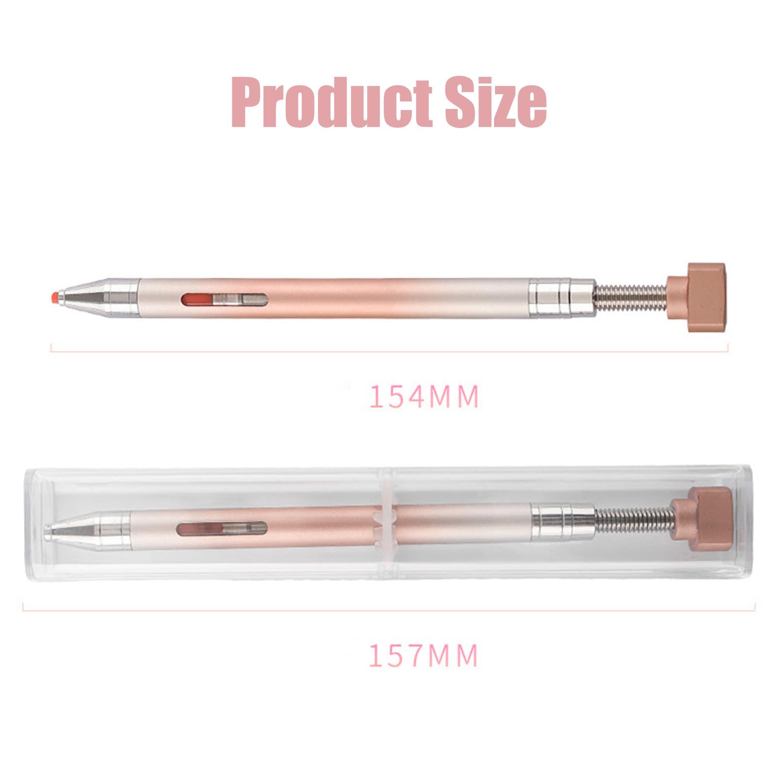 Upgrade Automatischer Nachfüllbarer Wachsstift, Wachsstift für Strasssteine Diamant Kunst Stifte Nachfüllbar für Diamond Art Nail DIY Handwerk (Dot Clay)