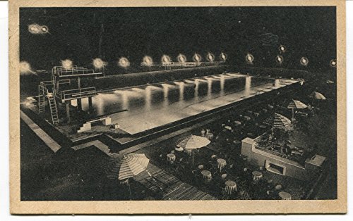 1939 Modena Piscina Comunale Guller destinazione Lucca FP B/N VG Cartolina Postale