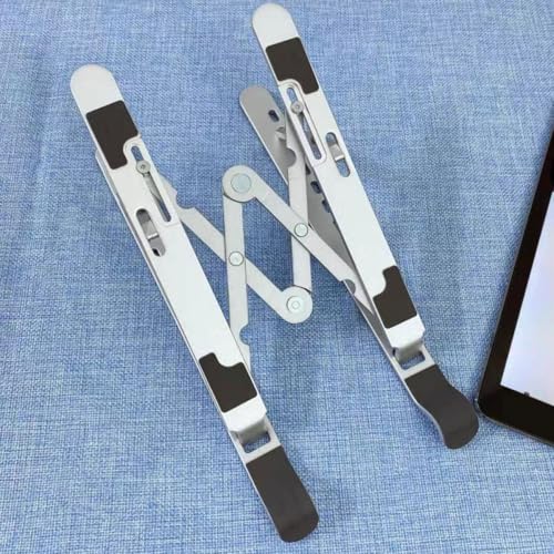 Soporte portátil para laptop Uonlytech aluminio ajustable miniatura 6
