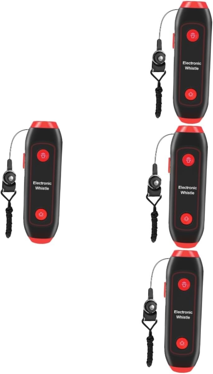 BESPORTBLE 4pcs 3 Electronic Whistle Safety Whistle Hand Emergency Whistle Basketball Whistle Coaching Whistle Whistle Referee Whistle Soccer Toys Whistles for Coaches Handheld Magnet