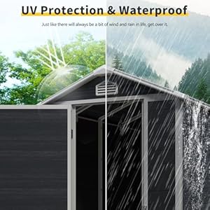 Ballcast4x6ftresinoutdoorstorageshedkittoolcabinetwwindowandlockablesingledoorwaterproofhouseshelterwventsforstoreroompethousegarbagechambeblack Urban Country Home Decor Ball cast 4×6 ft resin outdoor storage shed kittool cabinet wwindow and lockable single doorwaterproof house shelter wventsfor store roompet housegarbage chambeblack urban country home decor