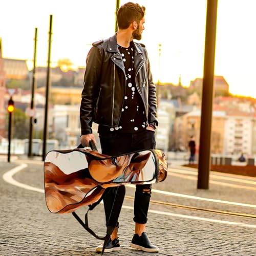 Housse guitare acoustique imperméable grand format anti-rayures à multiples poches - 6