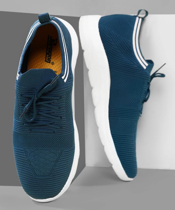 PARAGON K1217G Stylish Walking Shoes for Men | Comfortable Soft Cushioned Insole, Ankle Elastic for Easy Wear, Breathable Upper Material, Easily Washable Sports Shoes | Ideal for Everyday Use 2 51GcavBiyYL