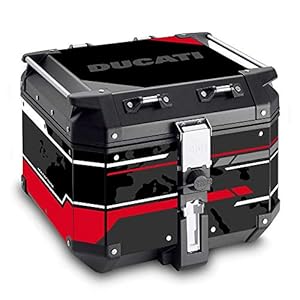Protection adhésive pour valises Trekker Outback Old (4 trous) Ducati Multistrada V-TREK-020-O (Top case, 42 l)