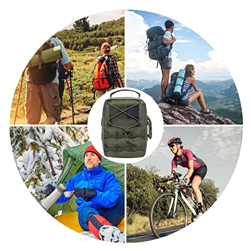 Kit Emergências Camping - primeiros socorros acampamento portátil | Saco Primeiros Socorros Soldado