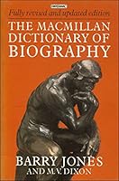 The Macmillan Dictionary of Biography 0333424964 Book Cover