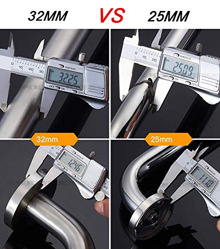 Barre d'appui de douche en chrome poli de 68cm avec fixation murale - 5
