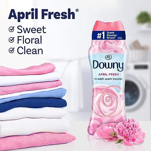 downy in-wash laundry scent booster beads april fresh 24oz