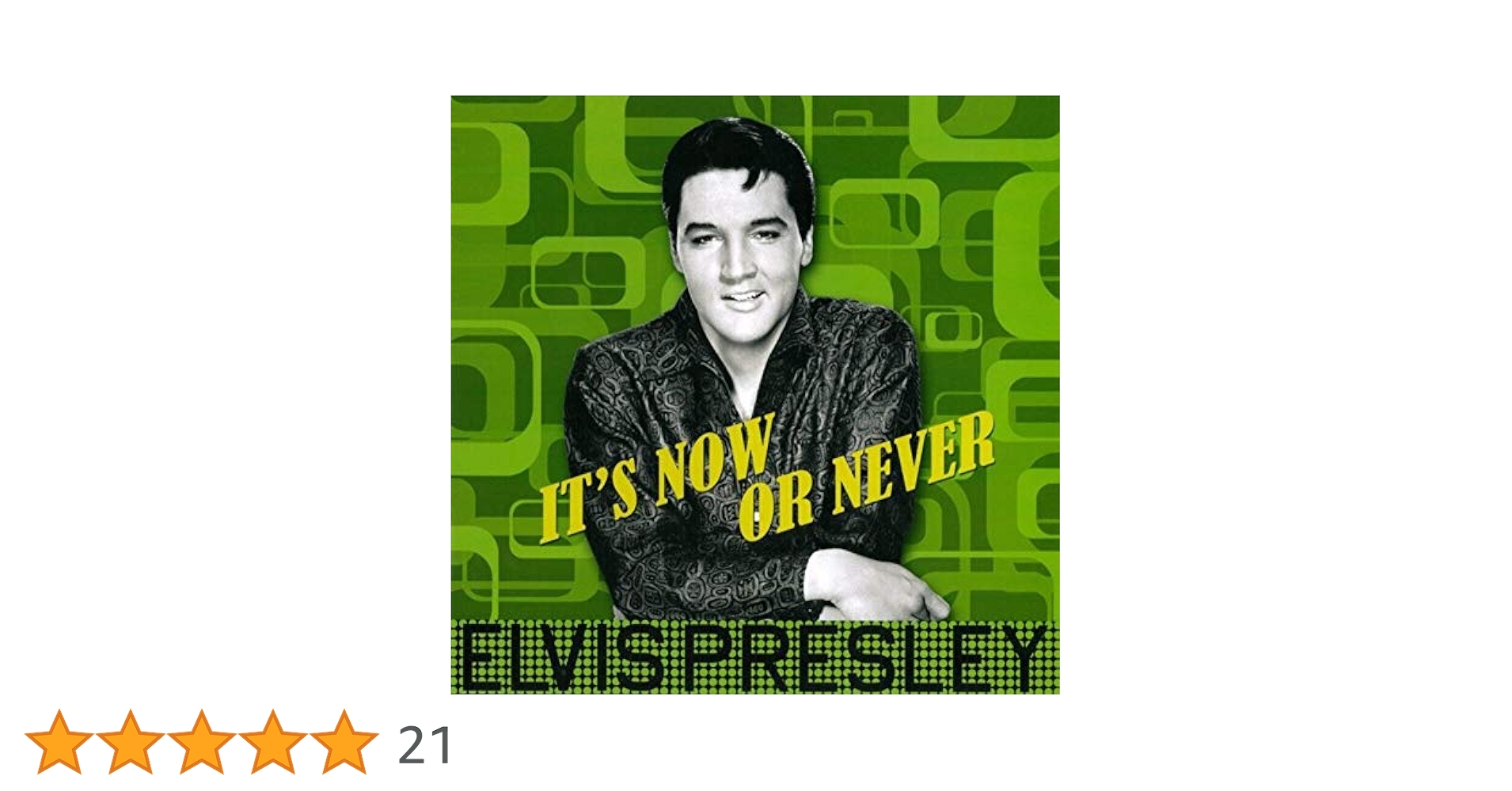 Elvis Presley It's Now or Never UK(英)盤LP Elvis Presley – It's Now Or Never – Vinyl (7