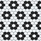 FloorPops FP3931 Biscotto Floor Tiles, Black