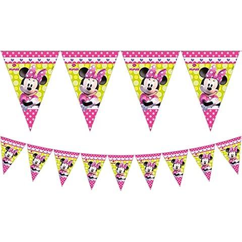 Disney Minnie Mouse Bunting Flags - 2.3m Cover