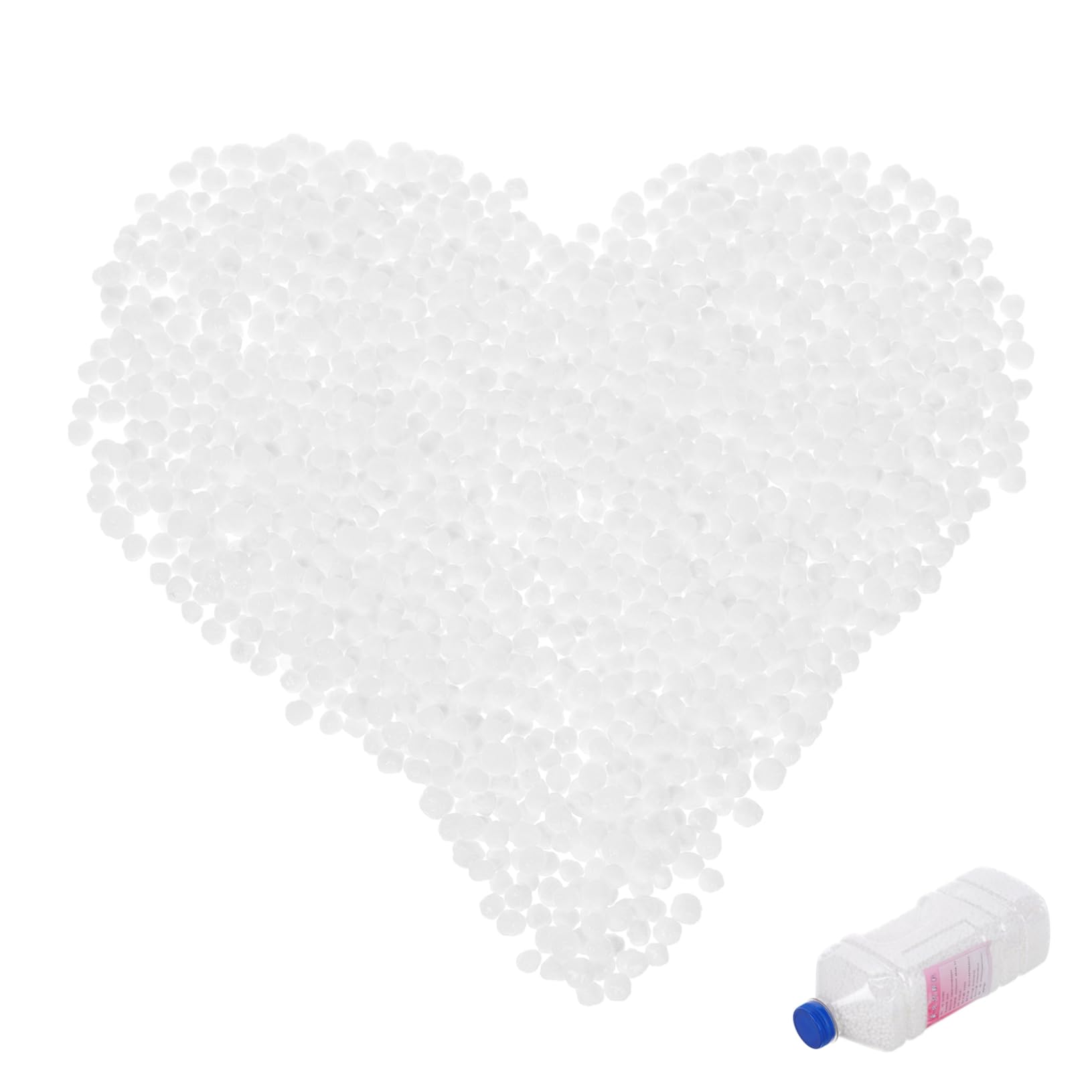 OUNONA 2 Pezzi Particelle di deumidificazione assorbitore d'acqua ricarica degli assorbitori di umidità rimozione dell'umidità per la casa assorbitore di odori per la casa plastica bianca