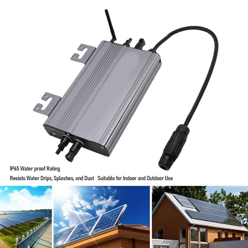 MechKit Smart Photovoltaic Grid Tie Inverter Aluminiumlegierung IP65 Wasserdicht für den Innen- und Außenbereich