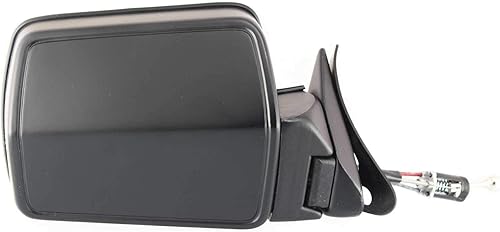 Miniatura 9 de Kool-Vue Espejo lateral del conductor compatible con Jeep Cherokee 1984-1996, Comanche 1986-1992 y Wagoneer 1984-1990 plegable manual, pintable,