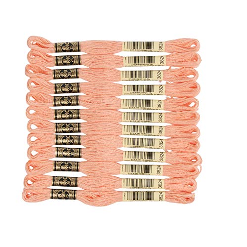 Image of DMC 6-Strand Embroidery Cotton Floss, Light Apricot