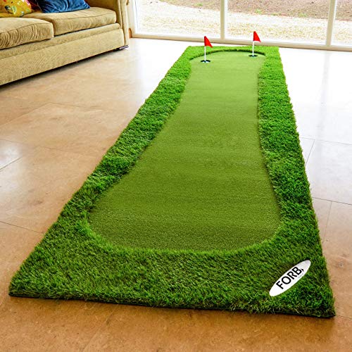 FORB-Alfombra-de-Putting-Profesional–Alfombra-de-Golf-para-Entrenamientos-Profesionales-Estandar-XL-XXL–Tapete-con-Textura-Real–Practica-en-Casa