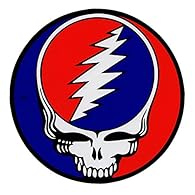 5" Round Steal Your Face Sticker Officially Licensed Ships Fast, Same or Next Day