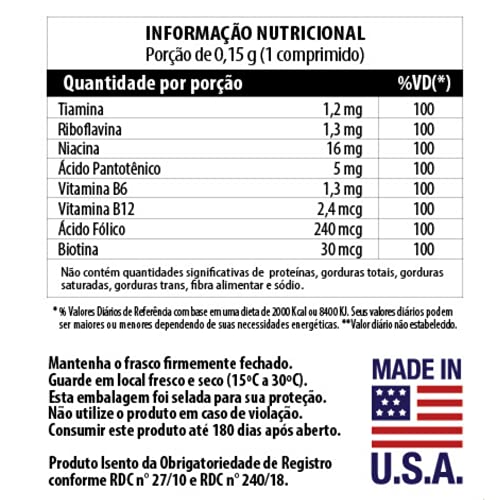 B Complex, 100 Comprimidos - Vit Gold