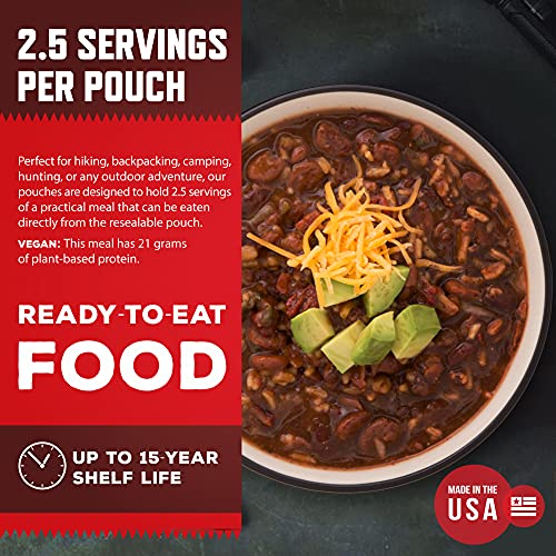 Readywise Outdoor Veggie Chili Soup, Freeze-Dried Backpacking And Camping Meals, Tasty Meals And Snacks For Hiking, Backpacking, Or Emergency Preparedness, Pack Of 1 #TOP3