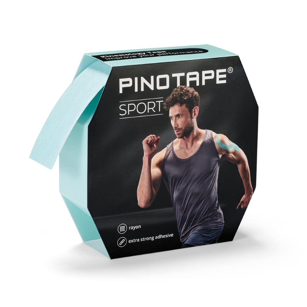 Pinotape Bande de Kinésiologie Sport 31 m x 5 cm Forte Imperméable