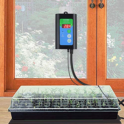 Buy Zacro Digital Heat Mat Thermostat Reptile Heat Pad, for Seed