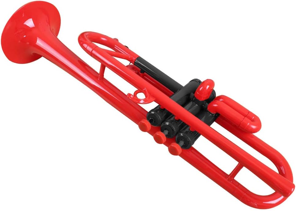 Tromba TP1-1RED Plastic Bb Trumpet - Red