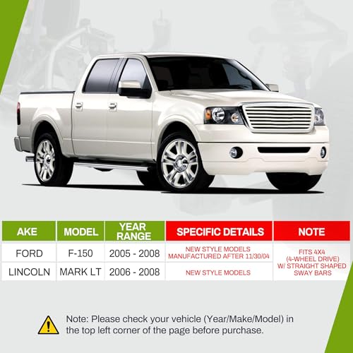 image for AUTOSAVER88 Front Upper Control Arm Kit Compatible with 2006-2008 Linc
