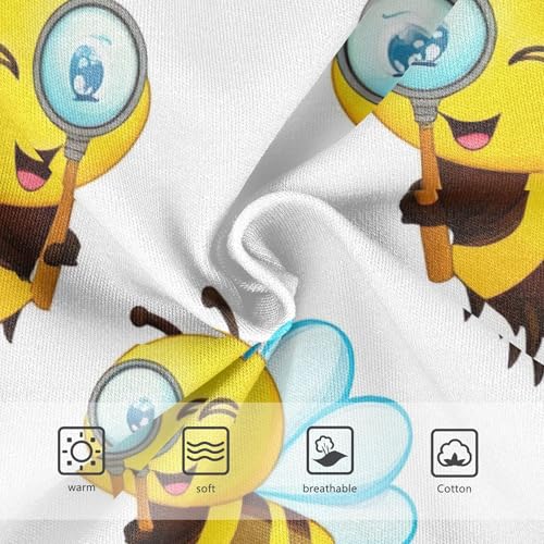 Toddlers Underwear Floral 2t Cotton Panties Little Girl Flower Undies Kids Briefs Cute Cartoon Bees3