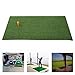 Golfer Hitting Mat with Tees, Foldable Turf Grass Mat for Driving and Golfer Hitting Mat Artificial Turf Mat for Indoor/Outdoor Practice, Ideal for Indoor or Outdoor Backyard Training