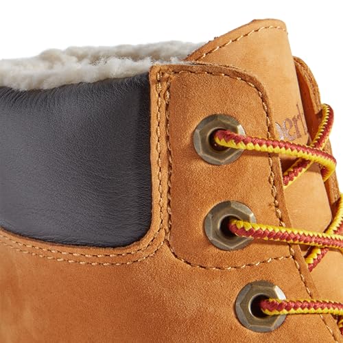 Timberland Timberland Women's Premium 6 Inch Warm Lined Waterproof Boot, Wheat-NEW 2024, 5.5 Medium