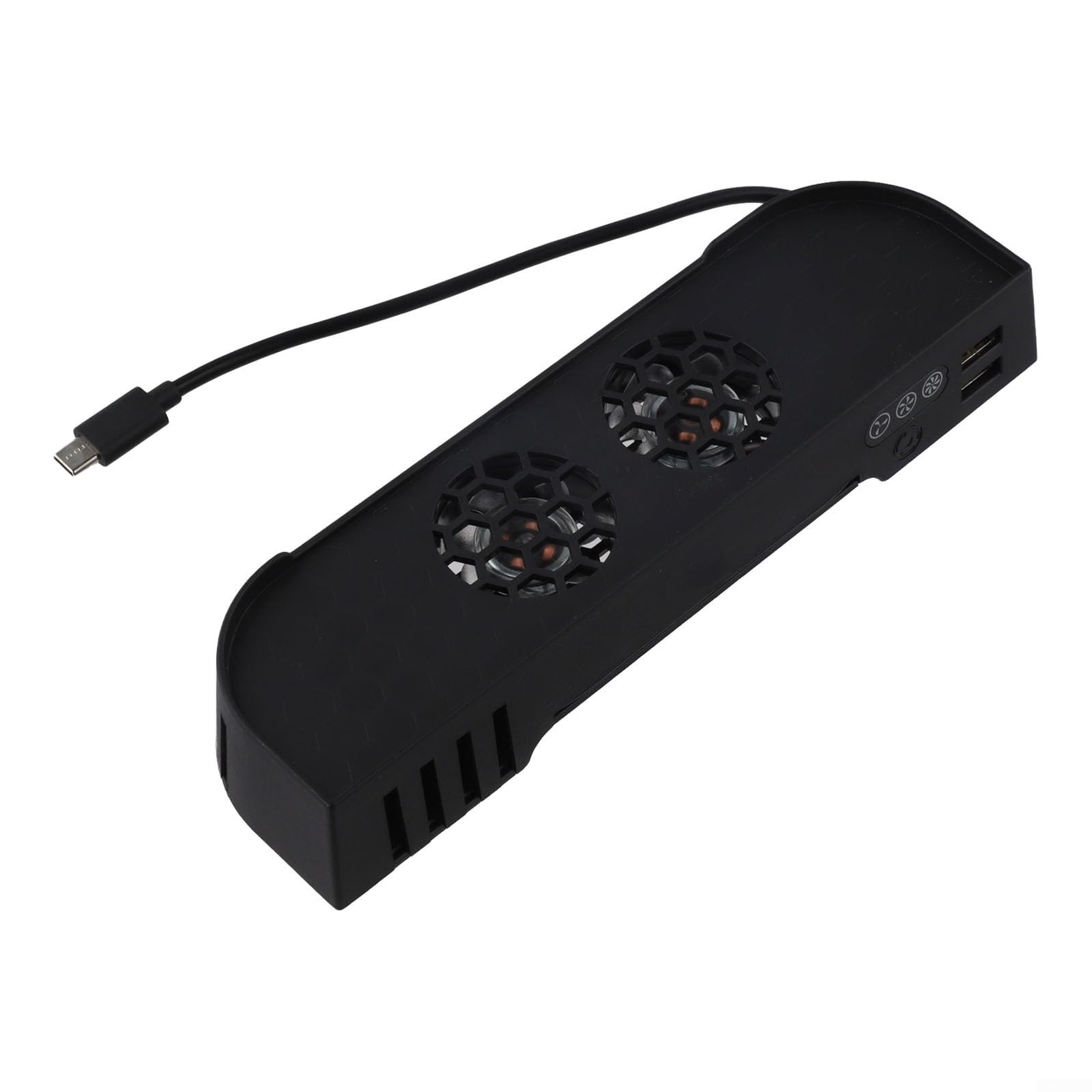 Ventilateur de refroidissement pour Switch 2, ventilateurs de refroidissement pour station d'accueil Switch 2 avec deux ventilateurs haute vitesse, fonctionnement silencieux, alimentation USB pour les