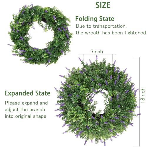 FPROOM 18 in Boxwood Wreath for Front Door - image 3