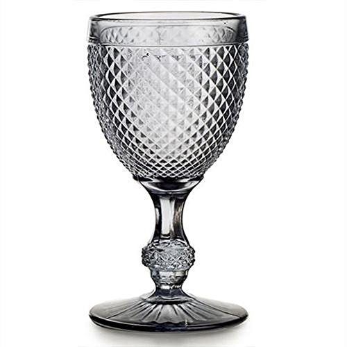 Bicos Set of 4 Water Goblets Grey