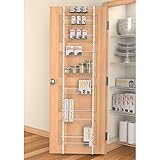 Panacea Grayline Back-of-The-Door Organizer, White
