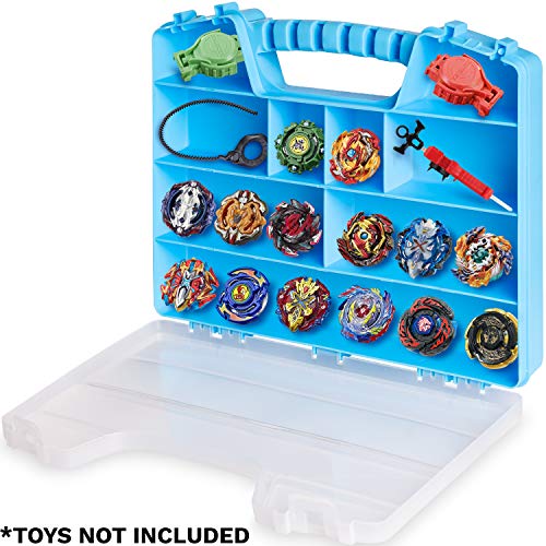 ASH BRAND Super Durable Carrying Case - Battle Spinners Toys Organizer | Blade