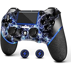 Cargador Inalambrico Mando Ps4 Corte Ingles AceGamer Wireless Controller sustituye al controlador PS4, el mango inalámbrico de doble vibración y la batería recargable incorporada de 1000 mAh compatible con PS4
