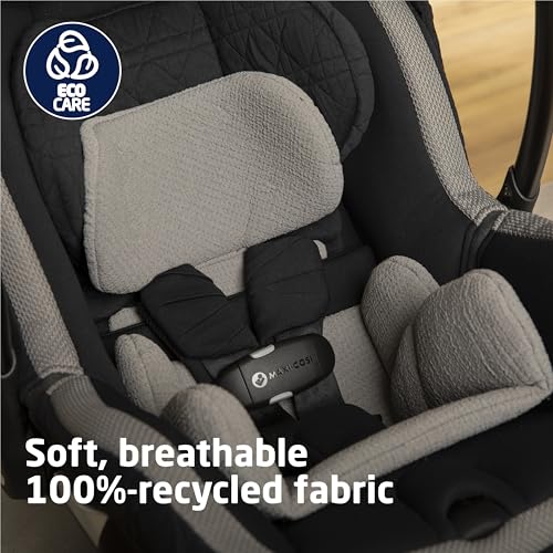 Maxi-Cosi Peri 180 Rotating Infant Car Seat, Baby Car Seat Rotating Carseat, Onyx Heritage - image 7