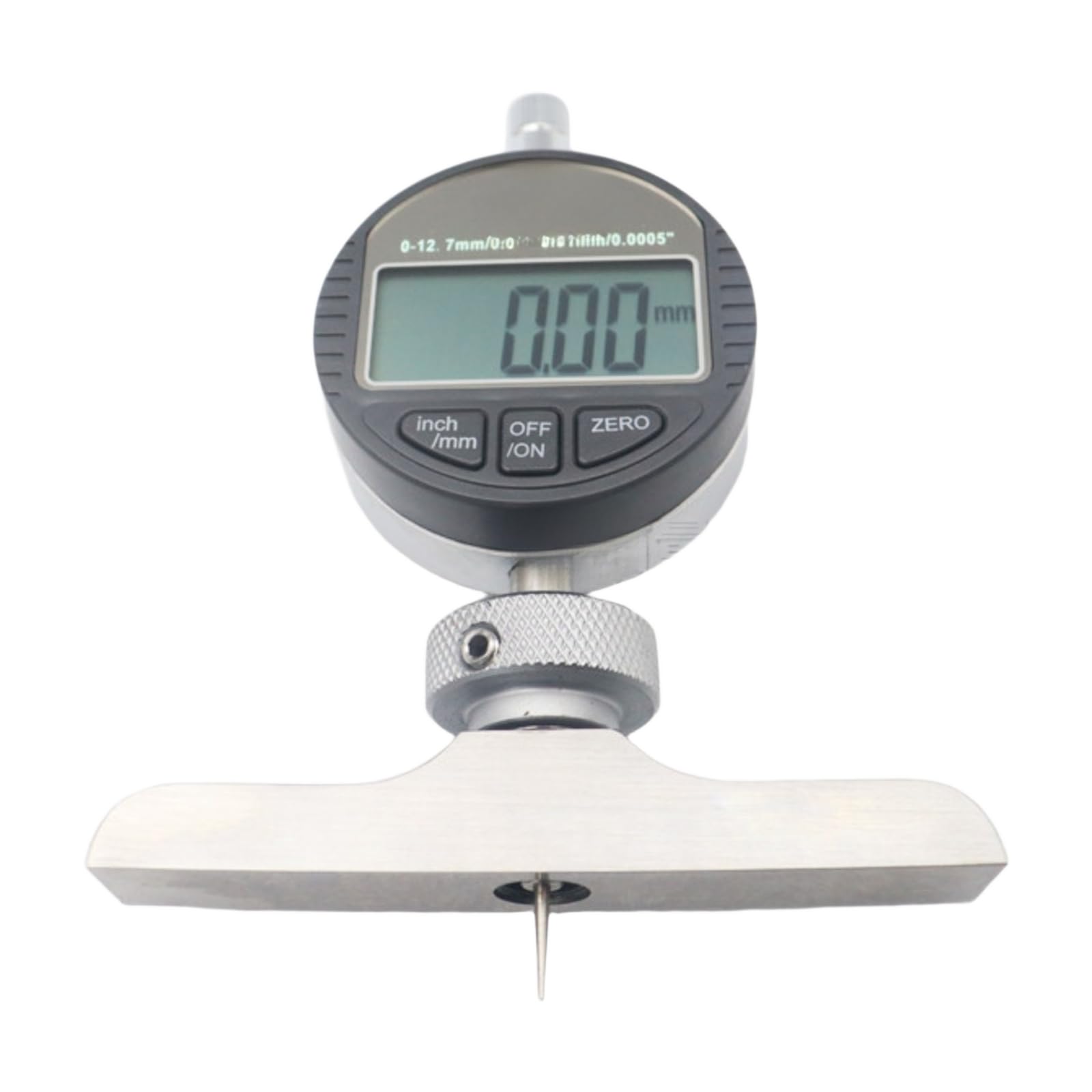 Cyfrowy miernik głębokościomierza (Dig Dial Ind. 0-12,7 mm+Lg. Podstawa 2-A)